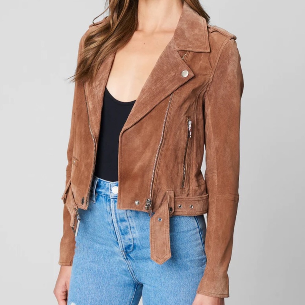 Blank NYC Suede Leather Moro Jacket - Picture 6 of 10